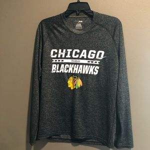 Chicago Blackhawks Bok Long Sleeved T Shirt, Small
